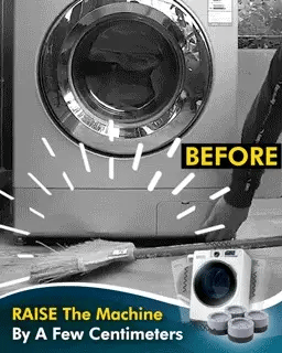 CalmPads™ Anti Vibration Pads for Washer, Dryer, and Furniture (4 PCS)