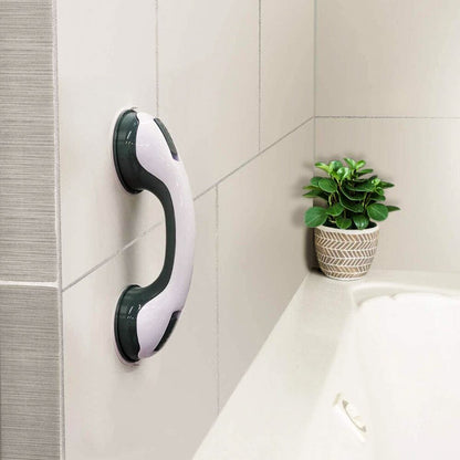 Bathroom Grab Bar Handle With Suction Cup For Safety (Support)