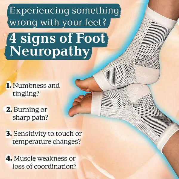 (BUY 1 GET 1 FREE) Orthopedic Neural Compression Socks for Foot Pain, Swelling Relief
