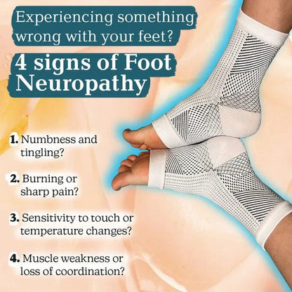 (BUY 1 GET 1 FREE) Orthopedic Neural Compression Socks for Foot Pain, Swelling Relief