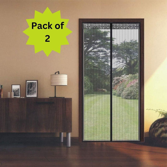 Anti-Mosquito Door Magnetic Curtains (Pack of 2)