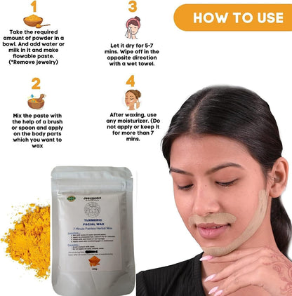 Radiant Glow - Turmeric Facial Wax Powder