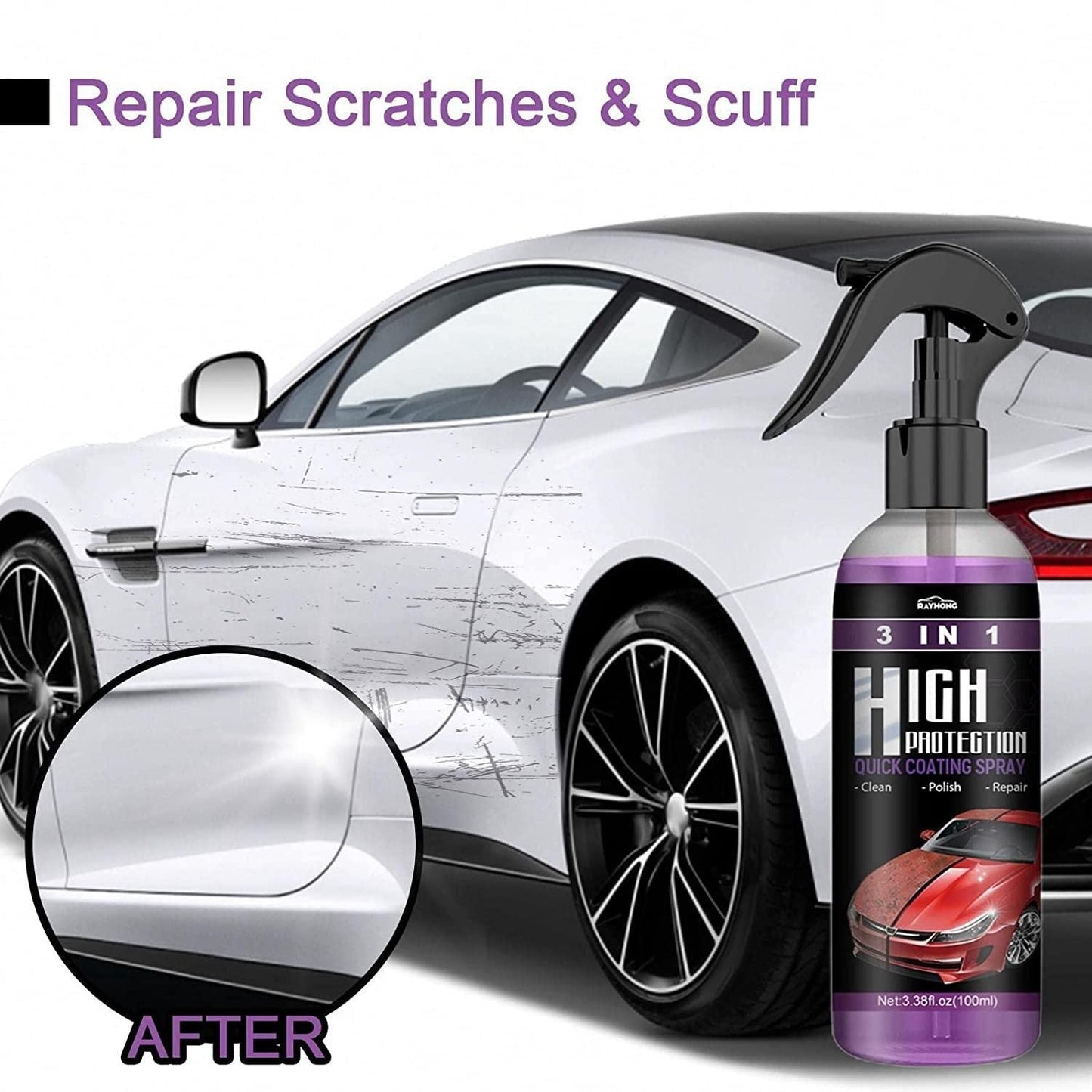 Hydrophobic Nano Coating Polish (Buy 1 Get 1 Free)