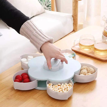 5 Compartments Serving Rotating Tray