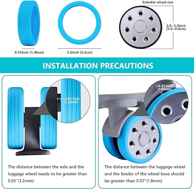 Luggage Wheel Protection Cover