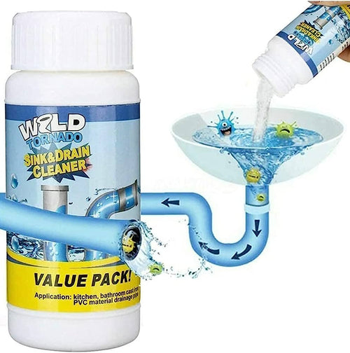 Powerful Sink and Drain Cleaning Powder