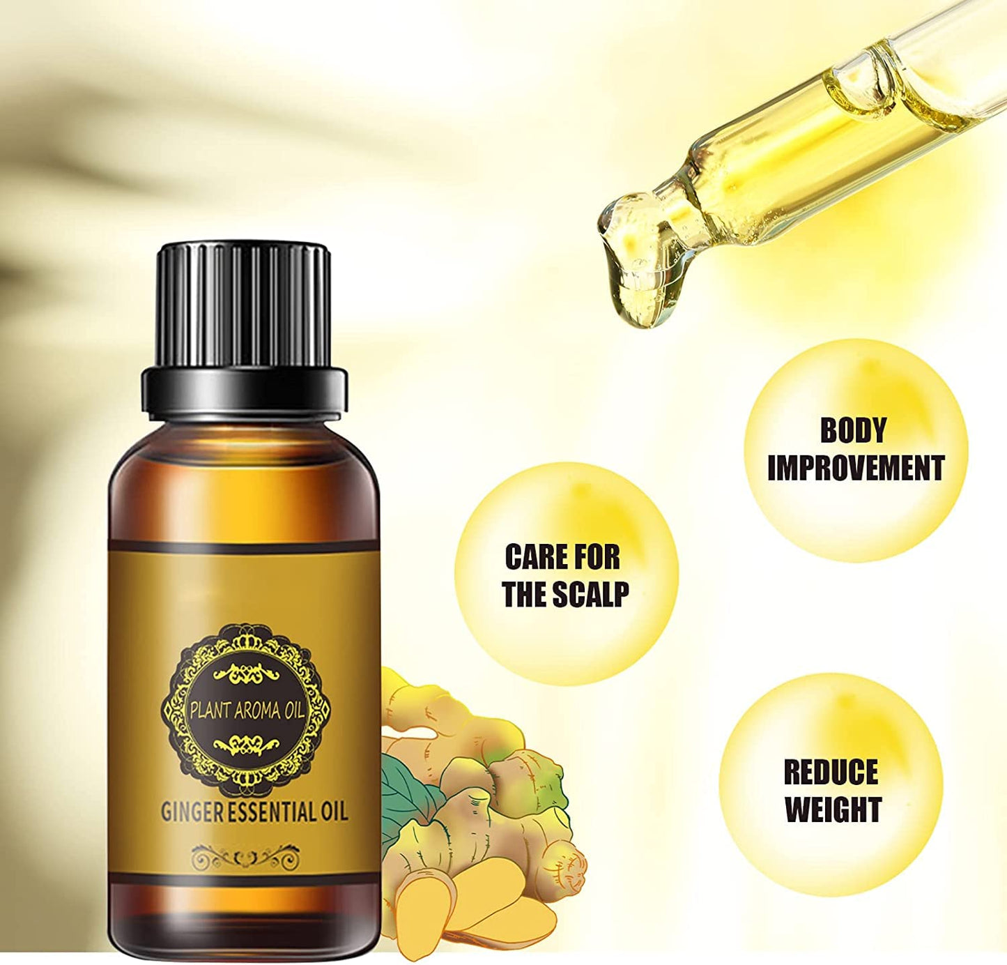 GINGER BELLY OIL (30ML / Bottle) - Buy1 Get 1 Free