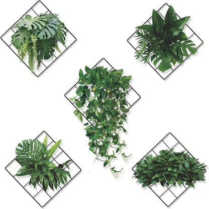 3D Wall Stickers - Plants (Pack Of 5)