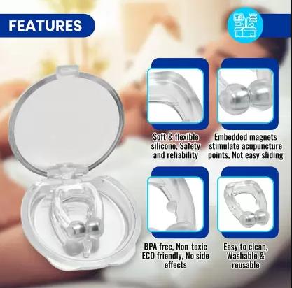 Anti Snoring Magnetic Nose Clip