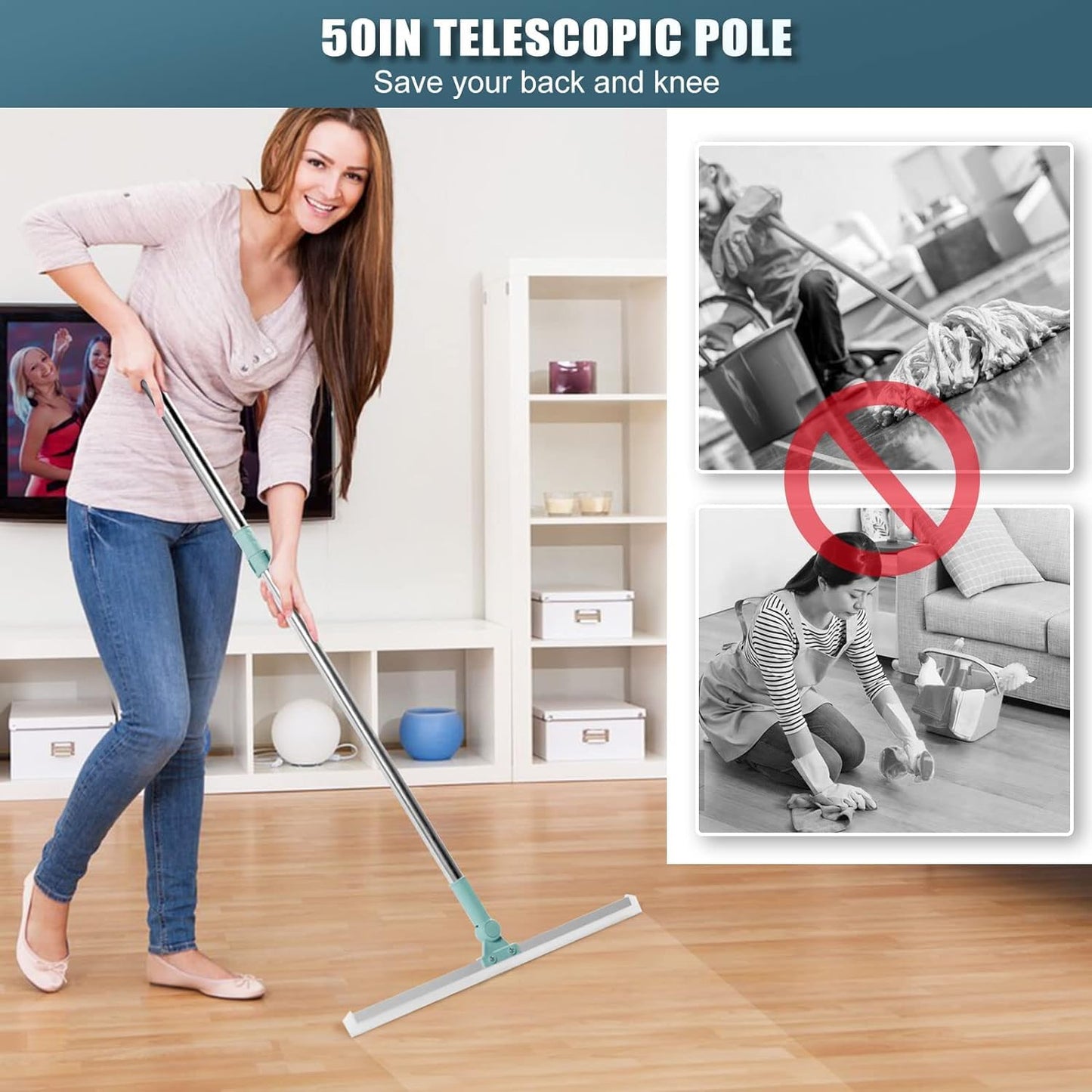 SweepMate™: The 3-in-1 Floor Cleaning Power Tool