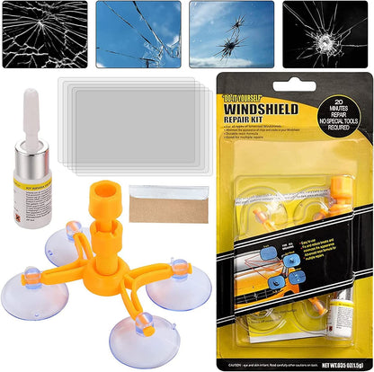 Car Windshield Crack Repair Kit