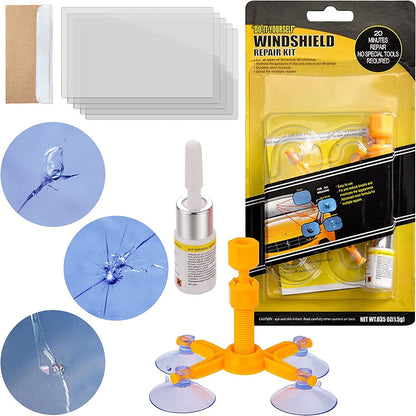 Car Windshield Crack Repair Kit