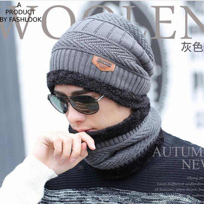 Winter Special Soft Woolen Scarf & Cap (For Men and Women)