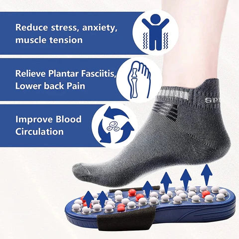 CircuFeet™ Acupressure Slippers – Improve Blood Flow & Comfort