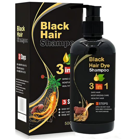 3 in 1 Black Hair Herbal Shampoo (Buy 1 Get 1 Free)