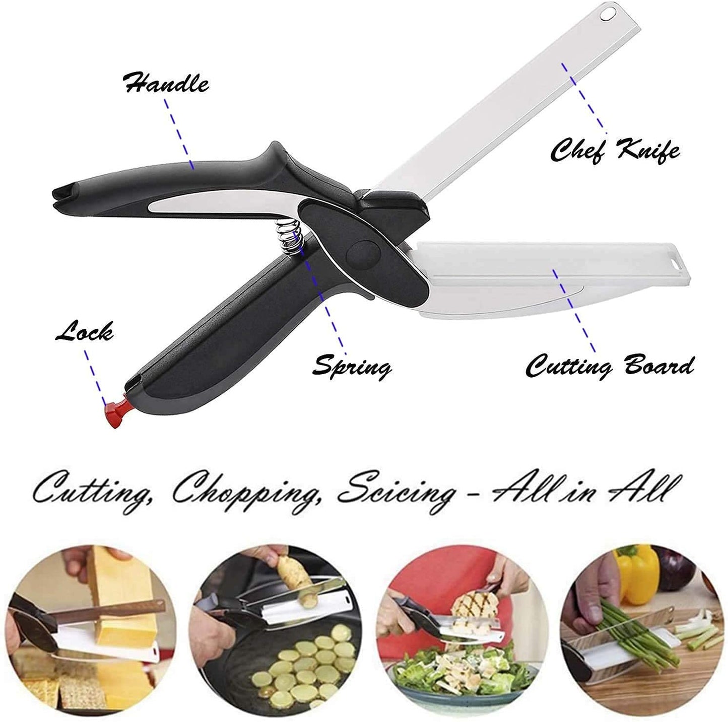 (BUY 1 GET 1 Free) SlicePro™ 2-in-1 Clever Cutter