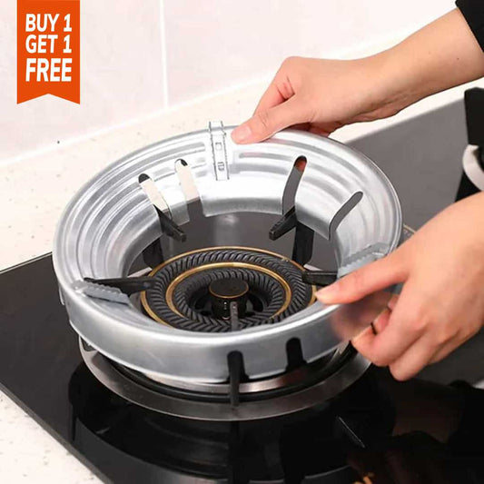 Cooking Gas Saving Stove Stand (Fire & Windproof)