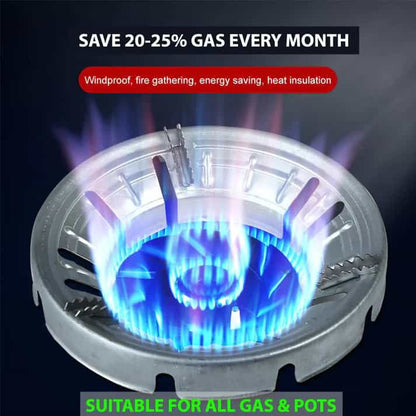 Cooking Gas Saving Stove Stand (Fire & Windproof)