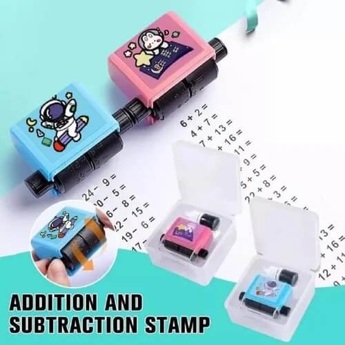 Maths Rollers Stamp For Addition And Substraction