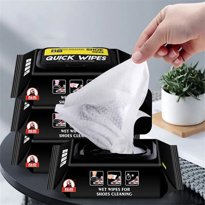 Instant Shoe Cleaning Wipes